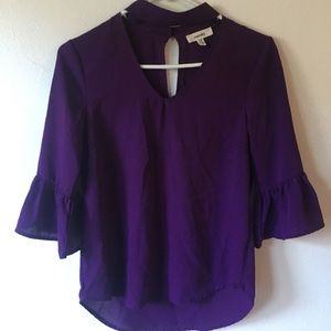 MERAKI PURPLE BLOUSE